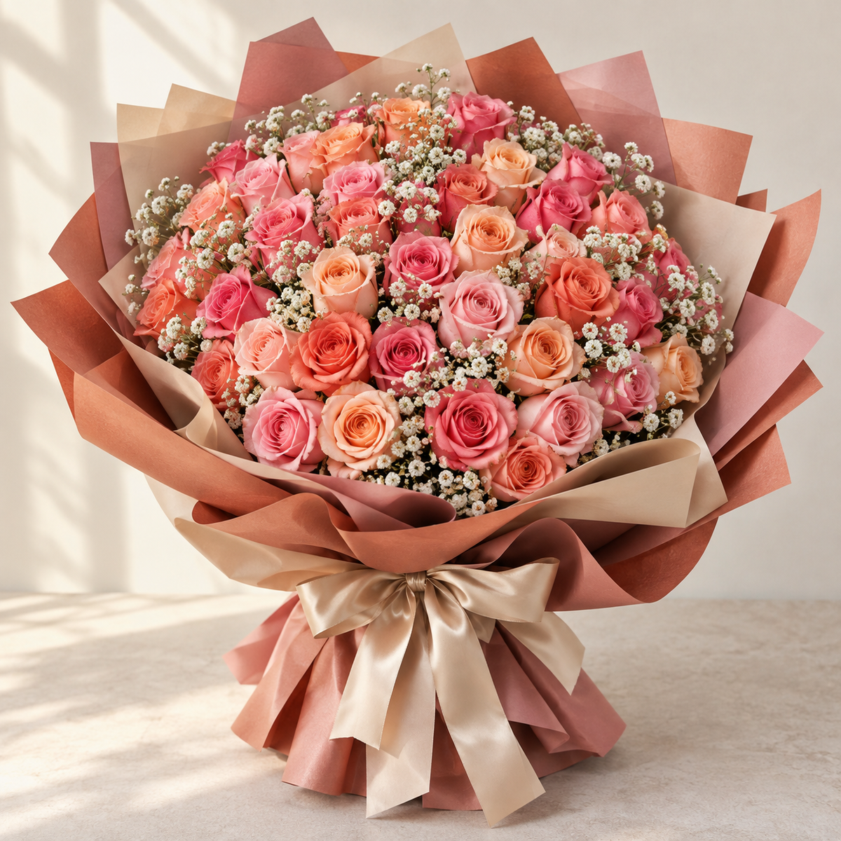 Endless Devotion – 60 Rose Bouquet